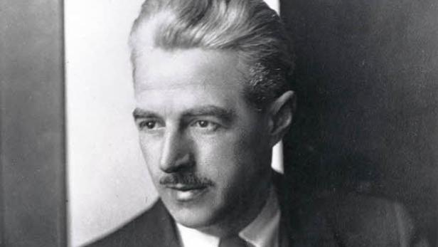 Ein Porträt des Schriftstellers John Galsworthy.