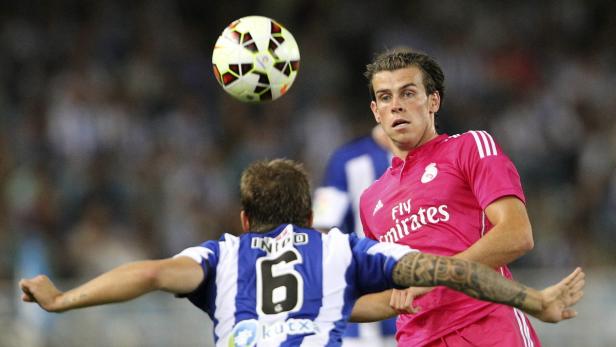 Gareth Bale (rechts) traf zwar für Real Madrid, ging aber als Verlierer vom Platz.