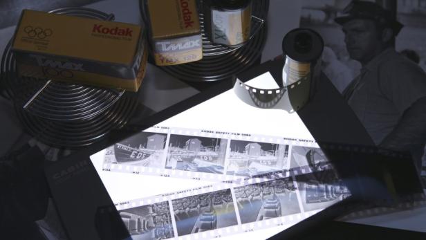 REUTERSEastman Kodak black and white film, negatives, film development reels and black and white photographic prints are shown January 6, 2012 in this studio illustration in Washington. Eastman Kodak Co, which invented the hand-held camera and helped brin