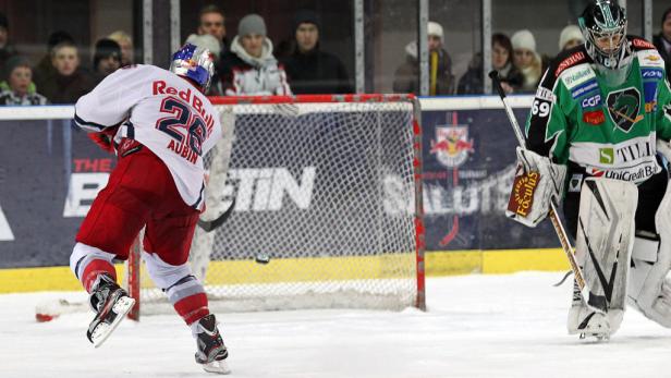 Plötzlich stand das Eishockey-Tor leer