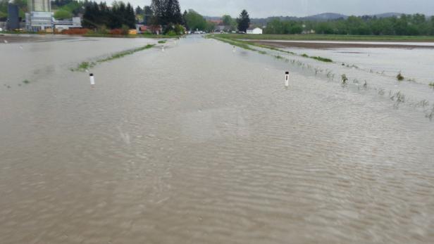 Überflutungen in Gleinstätten