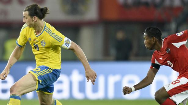 Gestatten, Ibrahimovic: In Stockholm verloren Alaba und Kollegen das Duell mit dem Superstar.