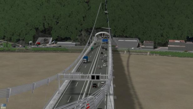 Für den Westring würde eine vierte Donaubrücke in Linz errichtet werden.