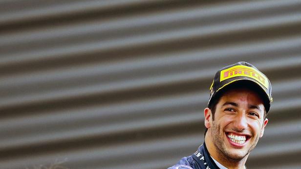 Ricciardo konnte als einiger Fahrer die Mercedes-Dominanz durchbrechen.