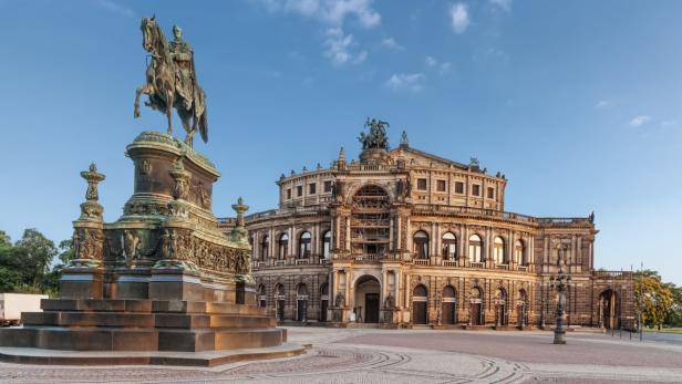 City-Trip für Kulturfans: Mit der Bahn bequem zur Semper-Oper in Dresden.