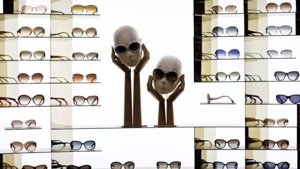 Auch in Shanghai begehrtes Gut: Louis-Vuitton-Sonnenbrillen