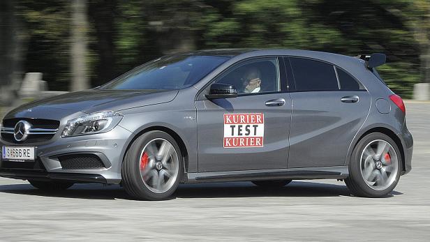 Mercedes A45 AMG: Stern-Kraftwerk