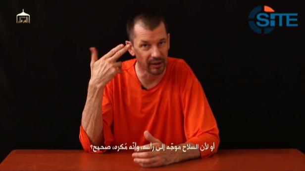 Britische Geisel John Cantlie: Seit zwei Jahren in der Gewalt des IS