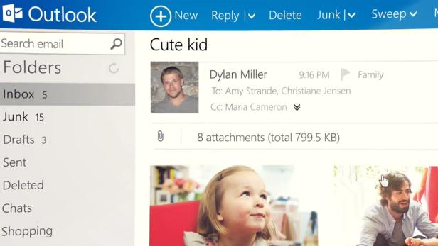 Outlook.com im Test: Neubeginn mit Schlichtheit