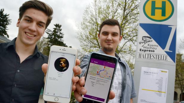 Philipp Mayer (li.) und Thomas Scherner haben die App &quot;Friendlyride&quot; entwickelt.
