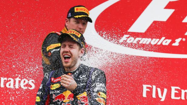 Gewohntes Bild: Sebastian Vettel feierte in Yeongam den vierten Sieg in Serie und steht vor dem Titelgewinn.