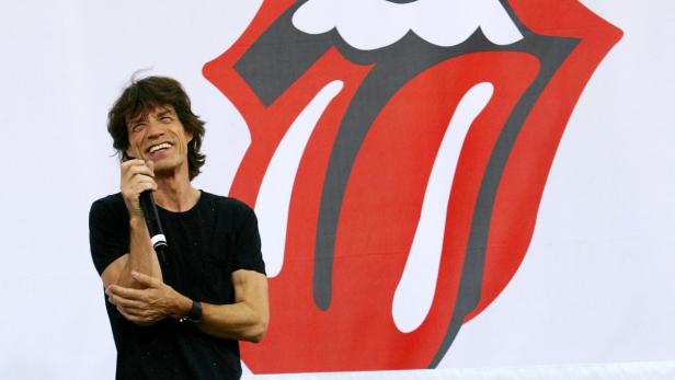 Rolling Stones zeigen Donald Trump die Zunge