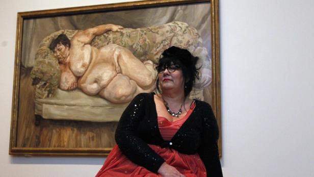 2008 für 21,7 Mio. Euro verkauft – an Milliardär Roman Abramowitsch: Freuds berühmtes Gemälde und sein Modell Sue Tilley