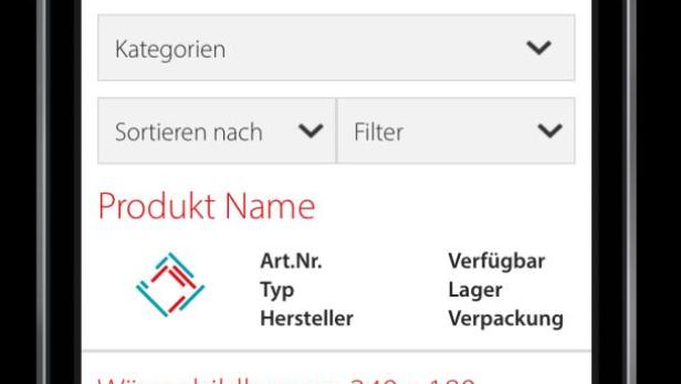 Auf dem Display eines Smartphones ist eine Wärmebildkamera von FLIR zu sehen.