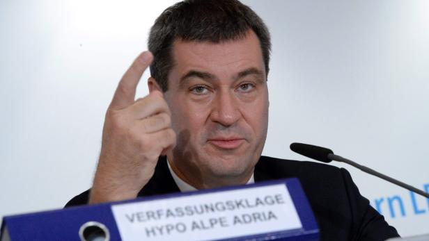 Der bayerische Finanzminister Markus Söder ärgert sich über die Wiener Finanzpolitik.