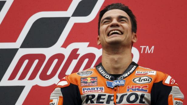 Begehrt: Honda-Pilot Dani Pedrosa wird von Yamaha umworben.