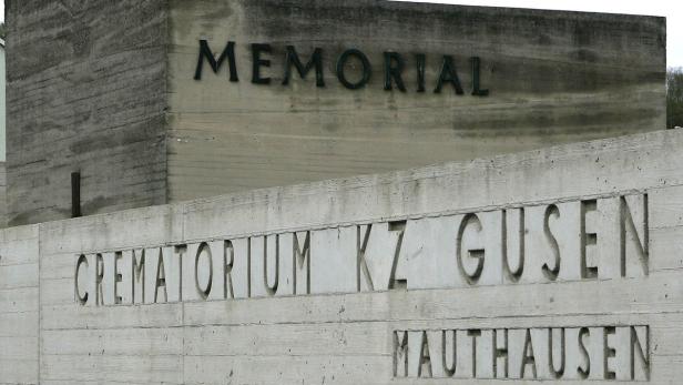 Gedenkstätte auf dem Areal des KZ Gusen