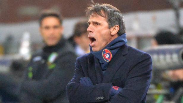 Gianfranco Zola wurde als Trainer von Cagliari Calcio entlassen.