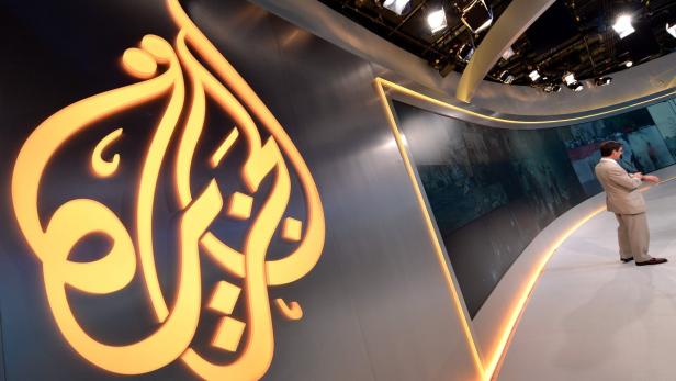 Das Al-Jazeera-Logo.