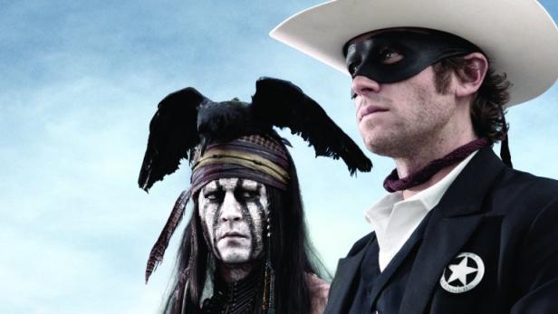 From producer Jerry Bruckheimer and director Gore Verbinski comes Disney/Bruckheimer Films&#039; &quot;The Lone Ranger.&quot; Tonto (Johnny Depp), a spirit warrior on a personal quest, joins forces in a fight for justice with John Reid (Armie Hammer), a lawman who has become a masked avenger.