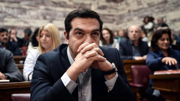 Premier Alexis Tsipras hofft auf eine Mehrheit.