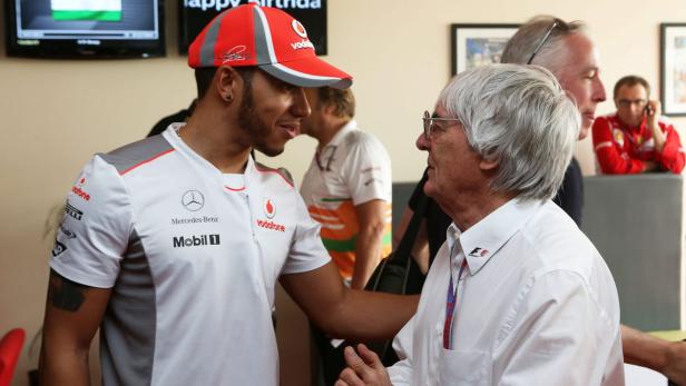 Bernie Ecclestone traut Weltmeister Lewis Hamilton und seinem Team wieder einiges zu.