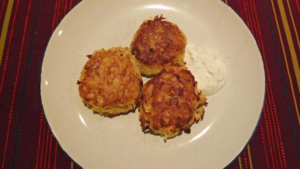 Schnelles Rezept: Erdäpfel-Kohlrabi-Laibchen