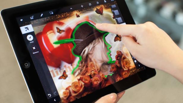 Adobe Photohop Touch auf iPad 2. Adobe bringt Photoshop auf das iPad 2