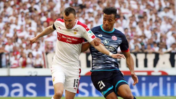 Karim Onisiwo machte im Auswärtsspiel beim VfB Stuttgart mit einer bärenstarken Leistung auf sich aufmerksam. Der Österreicher war läufstärkster Spieler der Mainzer, erzielte ein Tor und bereitete ein weiteres vor.