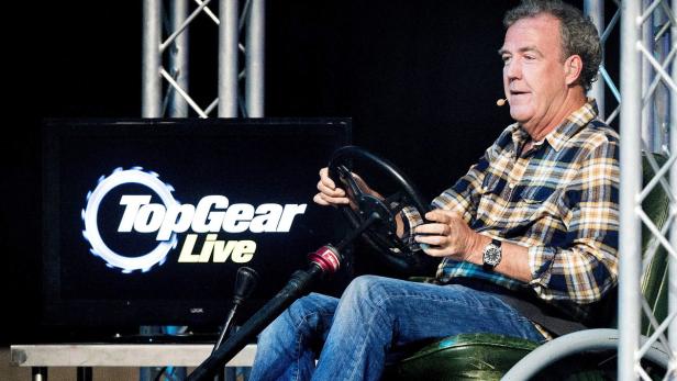 FILE NETHERLANDS BRITAIN TV CLARKSON SUSPENDED Jeremy Clarkson bei "Top Gear Live" in Amsterdam