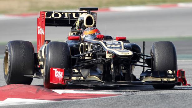 Formel 1: Bestzeit für Lotus