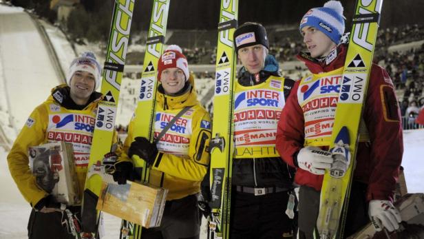 Österreichs Adler gewinnen in Lahti