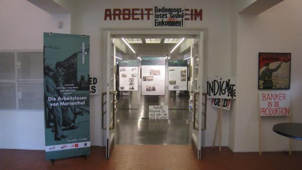 Die Arbeitslosen von Marienthal: Ausstellung im Waschsalon im Karl-Marx-Hof