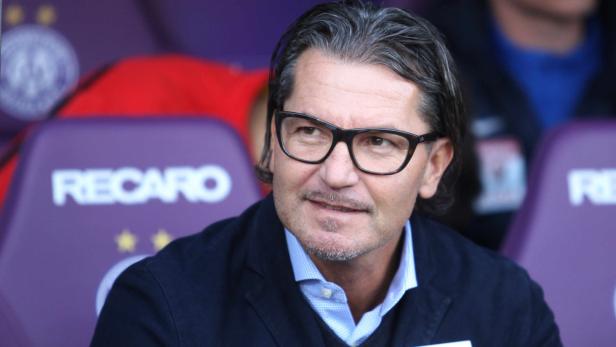 Gerald Baumgartner sah seine Mannschaft gegen Admira vom Schiedsrichter benachteiligt.