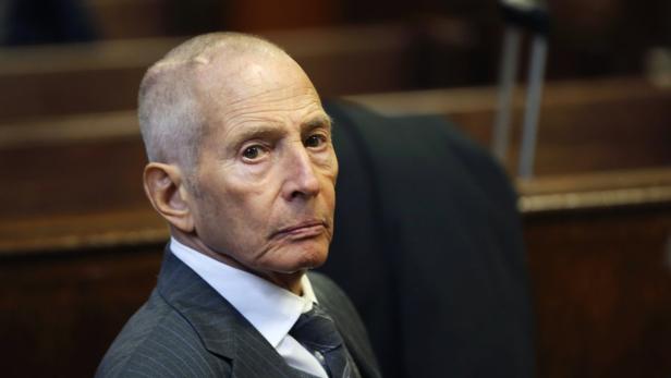 Robert Durst während einer Gerichtsverhandlung.