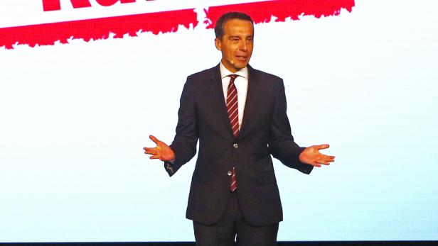 Christian Kern im Rahmen des Landesparteitages der SPÖ-Kärnten