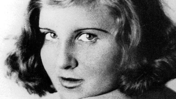 Eva Braun als 19-Jährige.