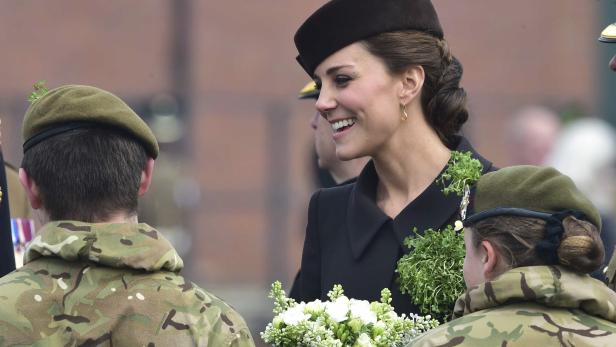 Die Royals feiern St. Patricks Day