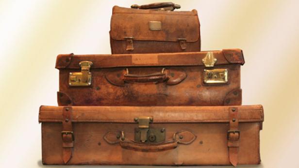Kofferpacken, reduziert und richtig