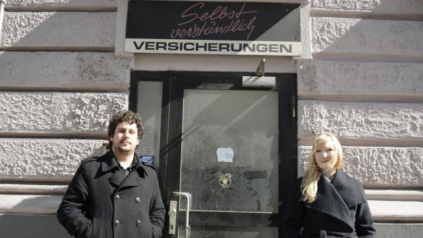 Lukas Böckle und Angie Schmied von der Leerstandsagentur.