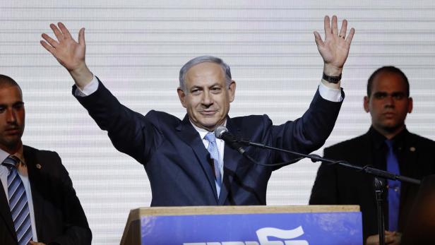 Der Sieger der Parlamenbstwahl heißt Benjamin Netanyahu.