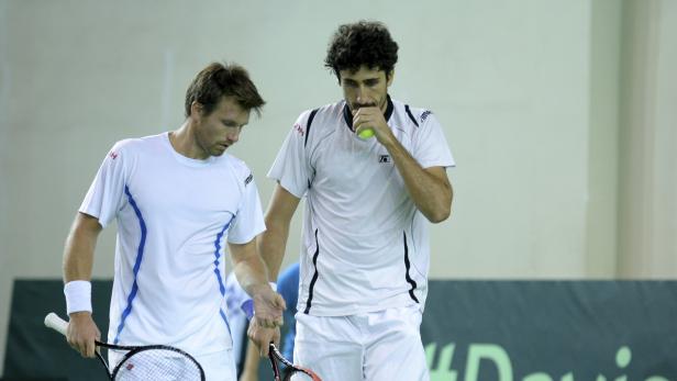 TENNIS DAVIS CUP: PEYA / OSWALD (AUT) - GULBIS /