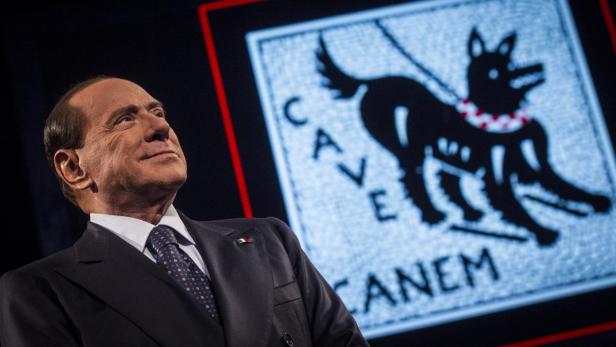 Cave canem - Achtung vor dem Hund: Silvio Berlusconi ist immer noch ein Quotenbringer.