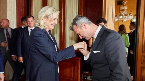 Marine Le Pen und Norbert Hofer