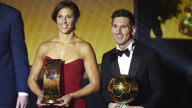Fußballerin des Jahres Carli Lloyd, Fußballer des Jahres Lionel Messi
