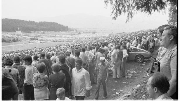 Begeisterung im Jahr 1970: 100.000 Fans sahen den ersten Grand Prix auf dem Österreich-Ring. Am 22. Juni werden es zirka 80.000 sein.