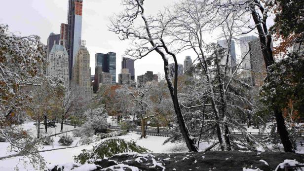 Winterchaos erschwert Lage in New York