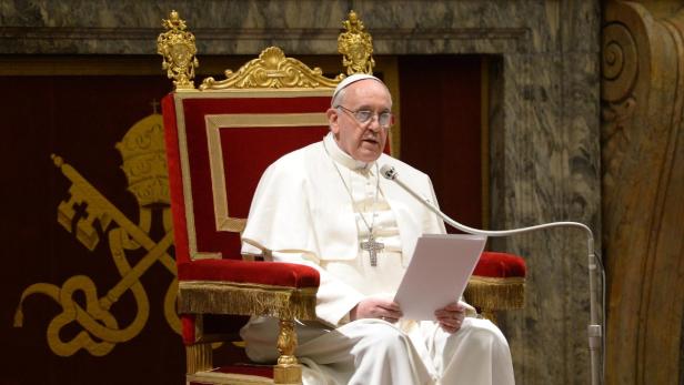 Newly elected Pope Francis I, Cardinal Jorge Mario