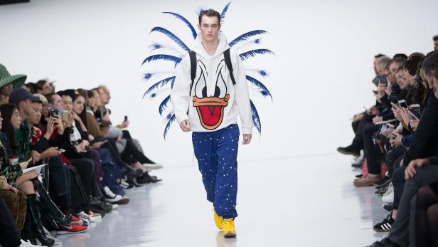 Donald Duck lebt -Kreation von Bobby Abley