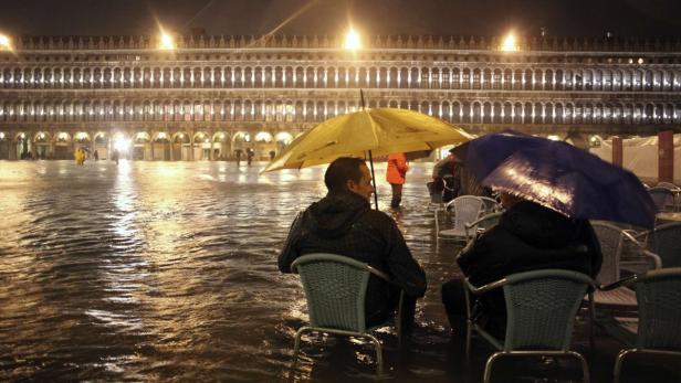 Venedig steht unter Wasser